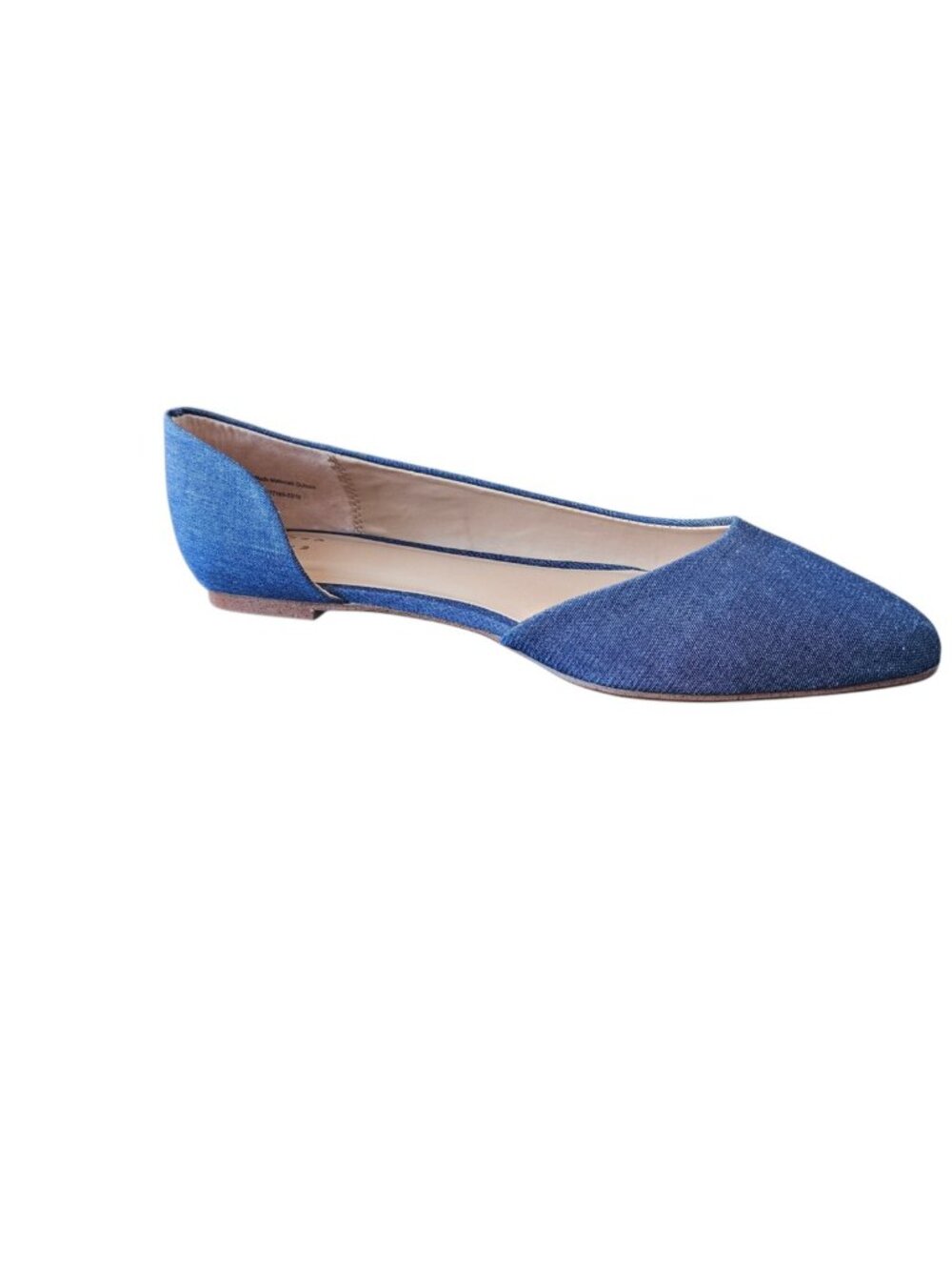 A New Day Mohana D’Orsay Pointed Toe Ballet Flats Blue Size 7, 8.5, 10 NEW